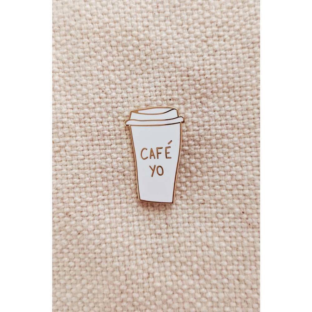 Café Yo Enamel pin